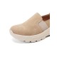 Women Solid Color Casual Slip On Comfortable Sports Walking Shoes