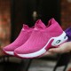 Women Light Mesh Walking Casual Comfy Slip On Sneakers