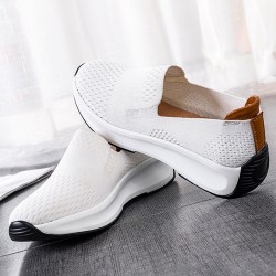 Women Fabric Mesh Breathable Comfy Large Size Sneakers